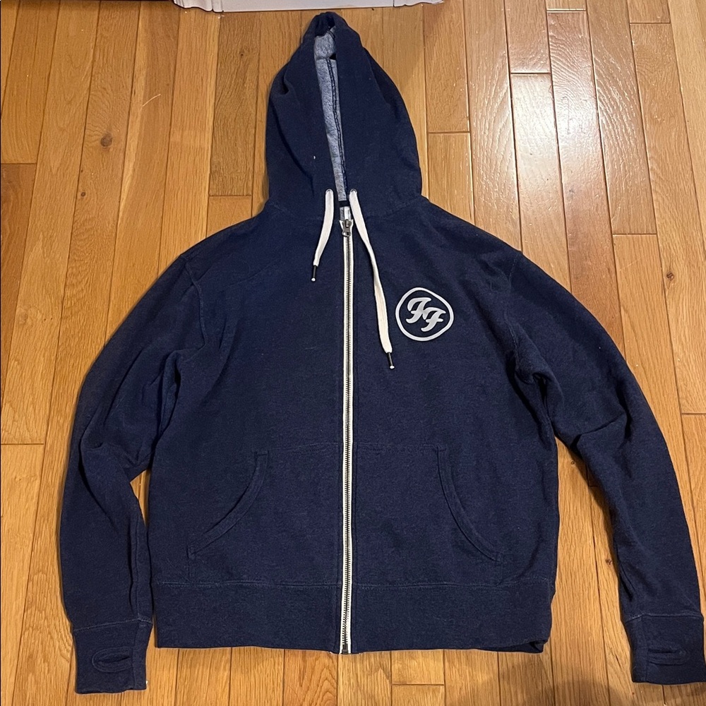 Foo Fighters molecules hoodie - The Colour and the Shape album zip up hoodie